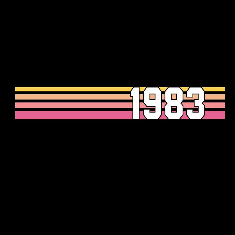 retro 1983 made in 1983