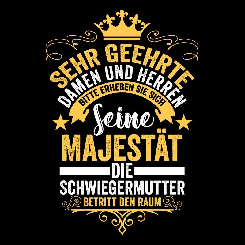 Schwiegermutter Mutter lustiges Sprüche Geschenk