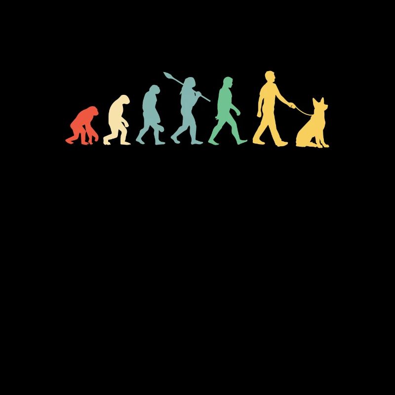 Schäferhund Evolution Retro Design