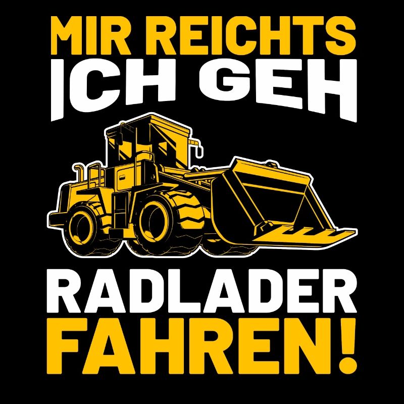 Radlader Baustelle Bagger Geschenkidee