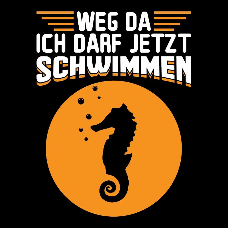 Seepferdchen - Weg da ich darf jetzt schwimmen