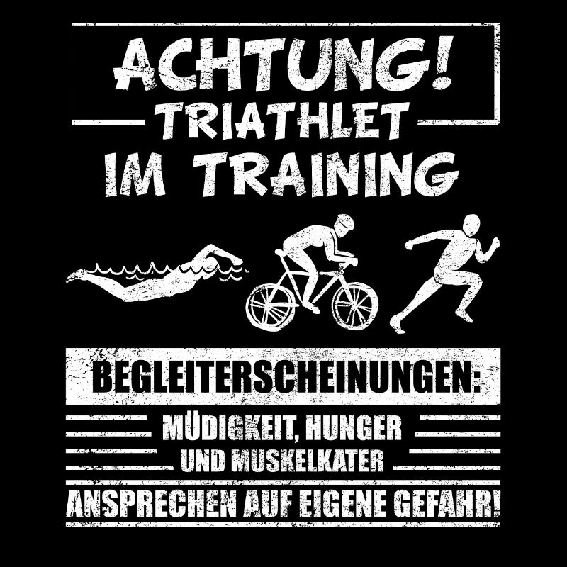 Lustiges Triathlon Triathlet Sprüche Geschenk