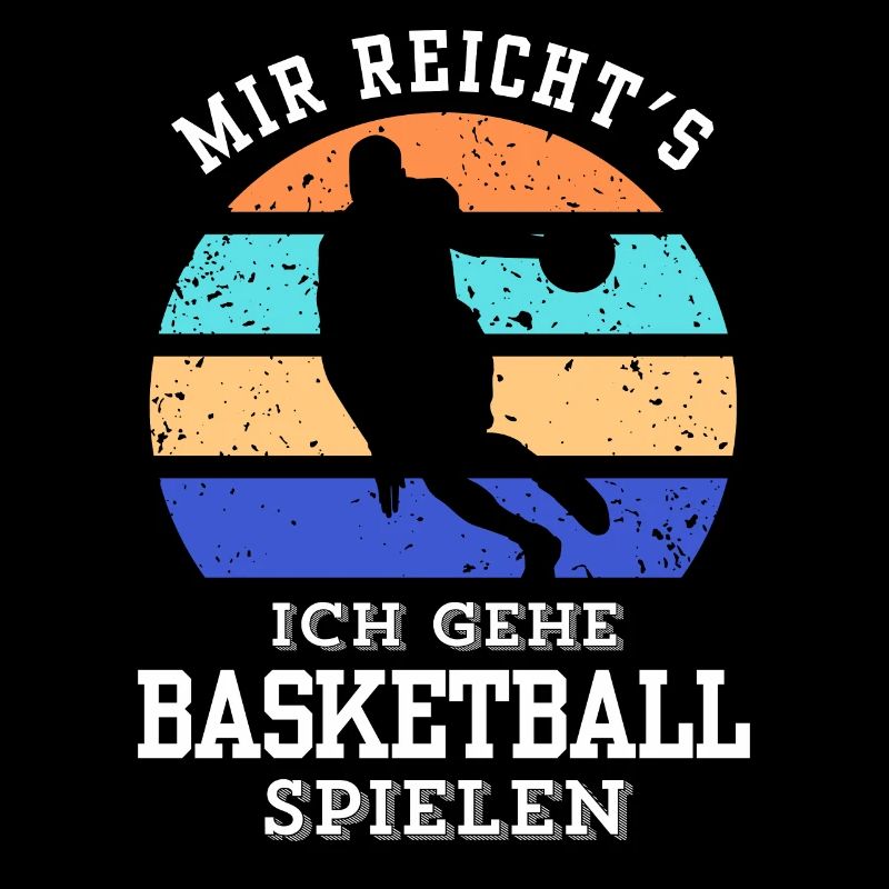 Basketball Tshirt B-Ball Dunking Rebound Player