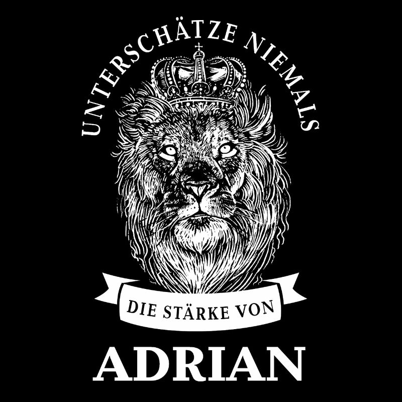 Adrian Geschenk Name Löwe