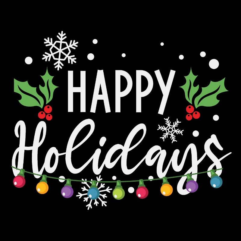 Joyeuses Fêtes De Noël Ampoules