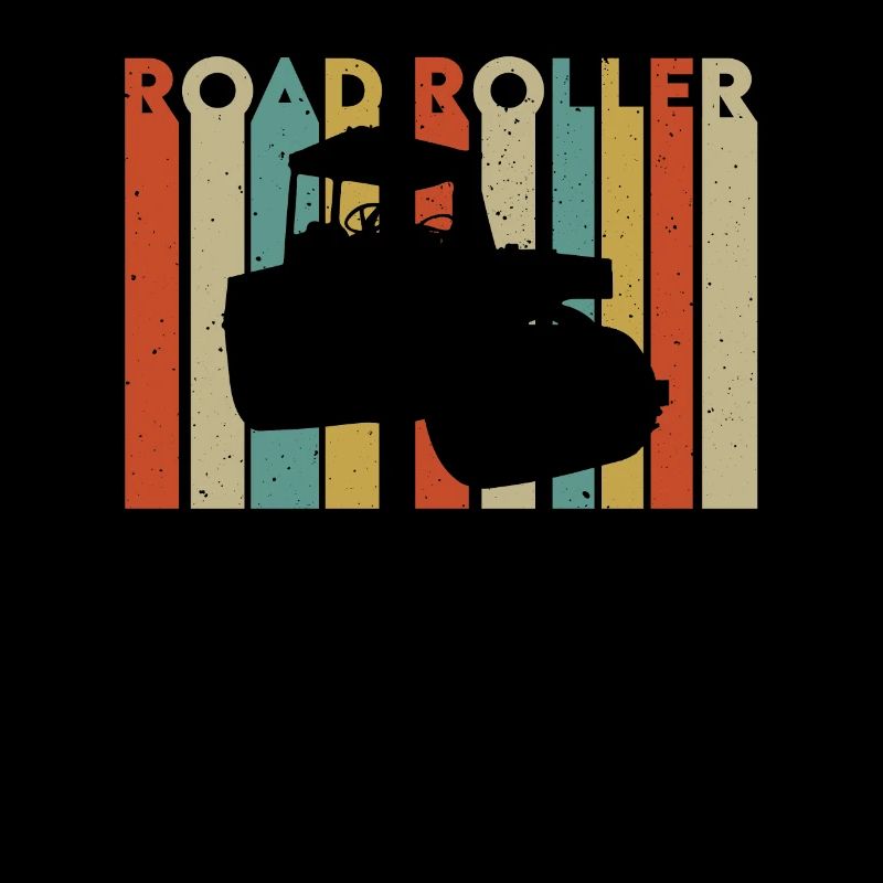 Retro Roller Road Construction
