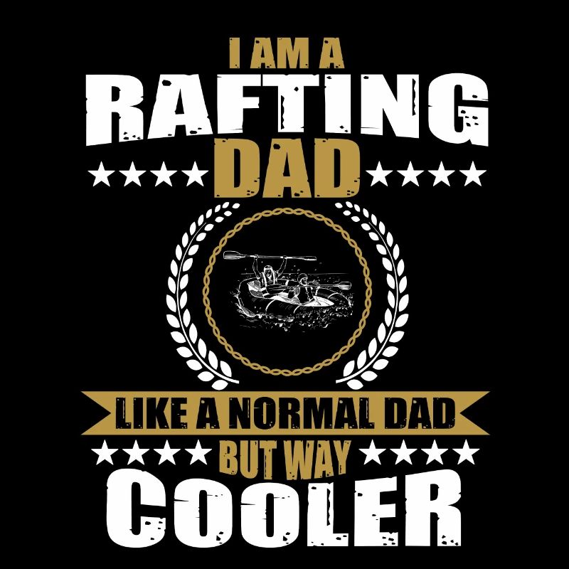 Rafting Dad Design for Men