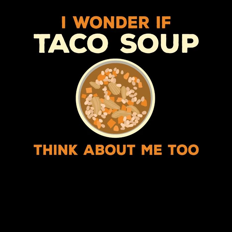 Conception de soupe à tacos drôle