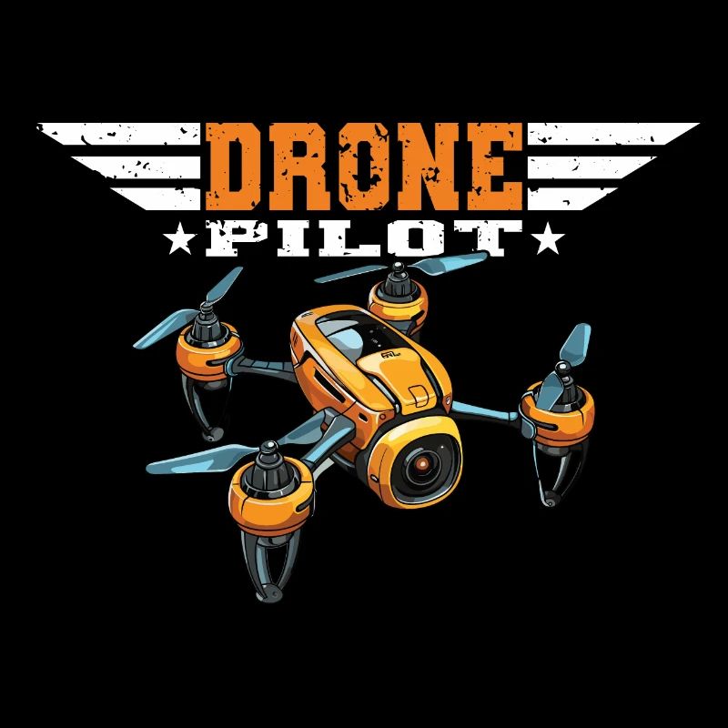 Drone Pilot Drones Copter FPV UAS Pilot Drone