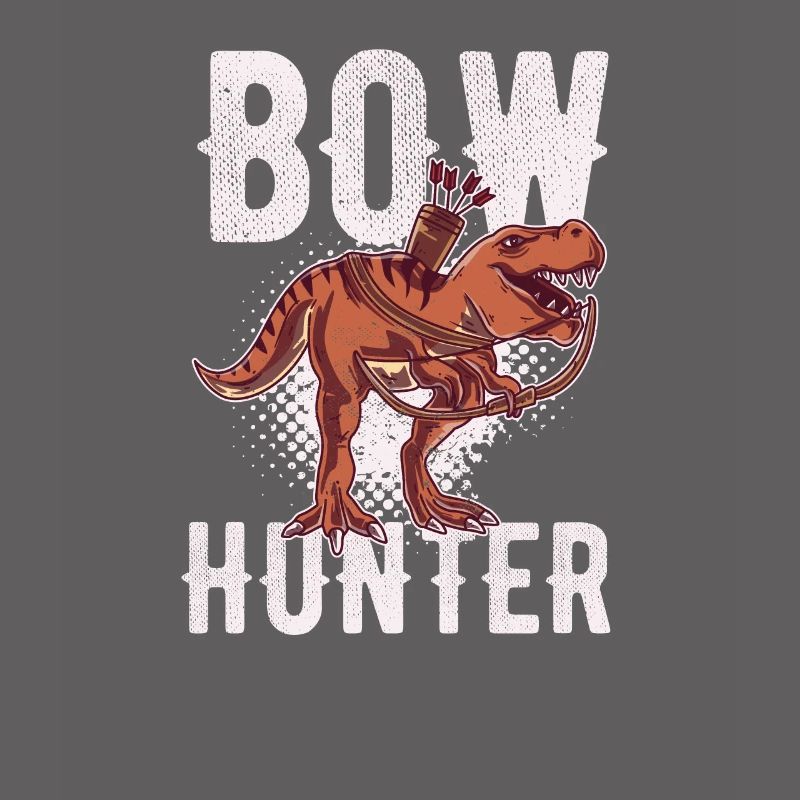 Lustiger T-Rex Bogenjäger Bogenschießen Tierpfeil Shoote