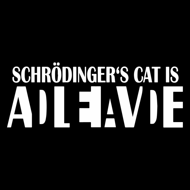 Le chat de Schrödinger est mort Le chat de Schroedinger