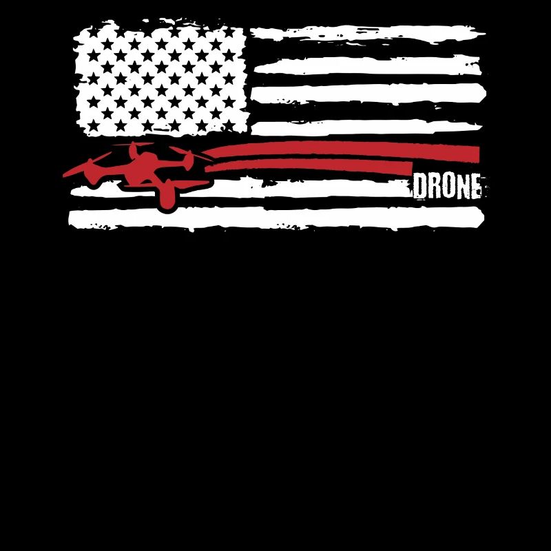 Drone Flying, Drones, Drone drapeau américain