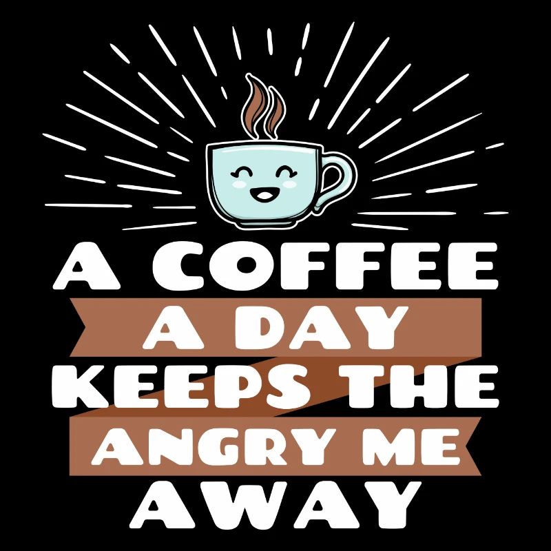 Blague Cool Drôle déclaration Café