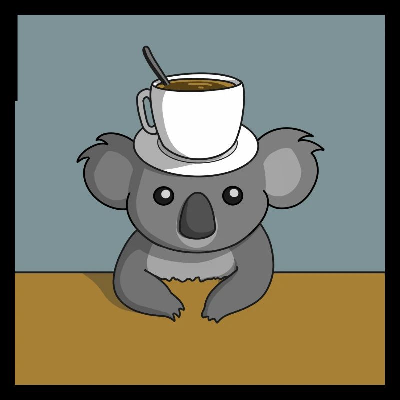 Koala Kaffeepause