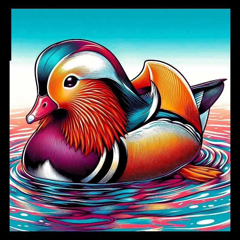Mandarin duck