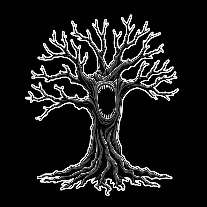 Schreiender Baum