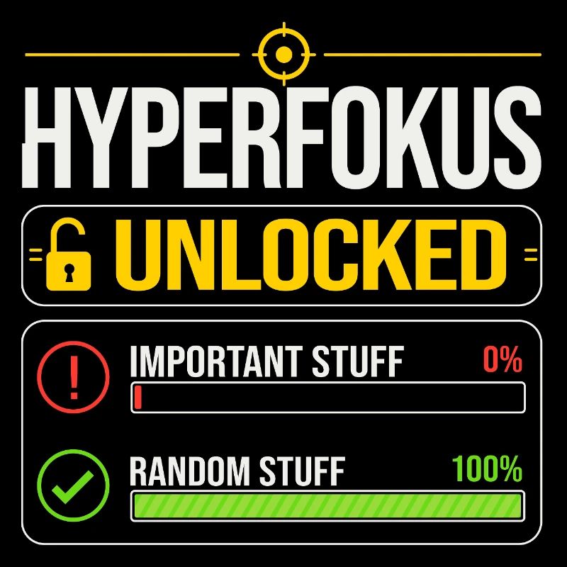 Hyperfocus débloqué dans le jeu TDAH