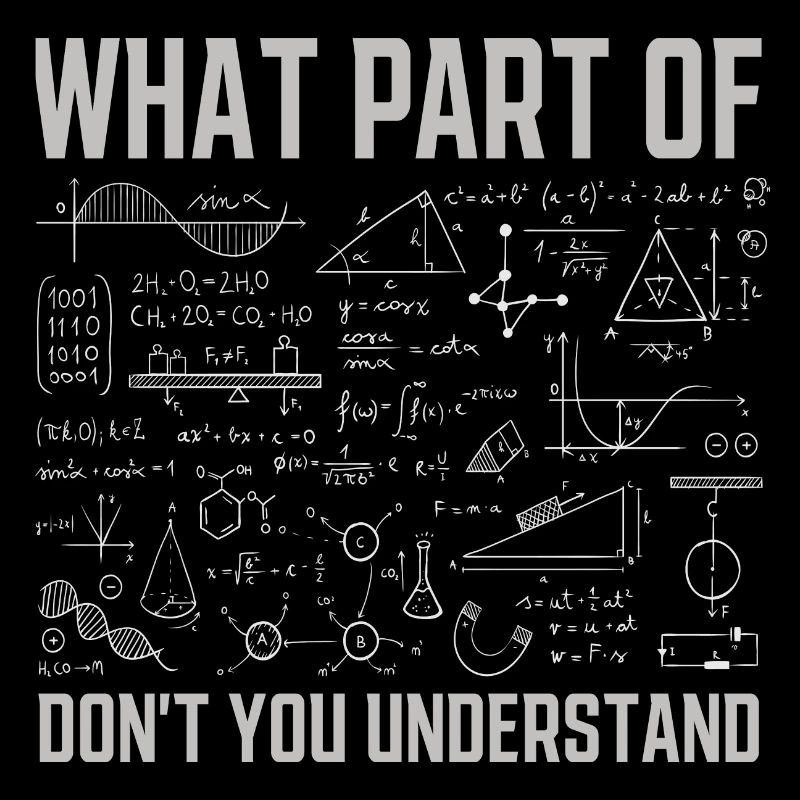 Welchen Teil von verstehst du nicht Funny Math?