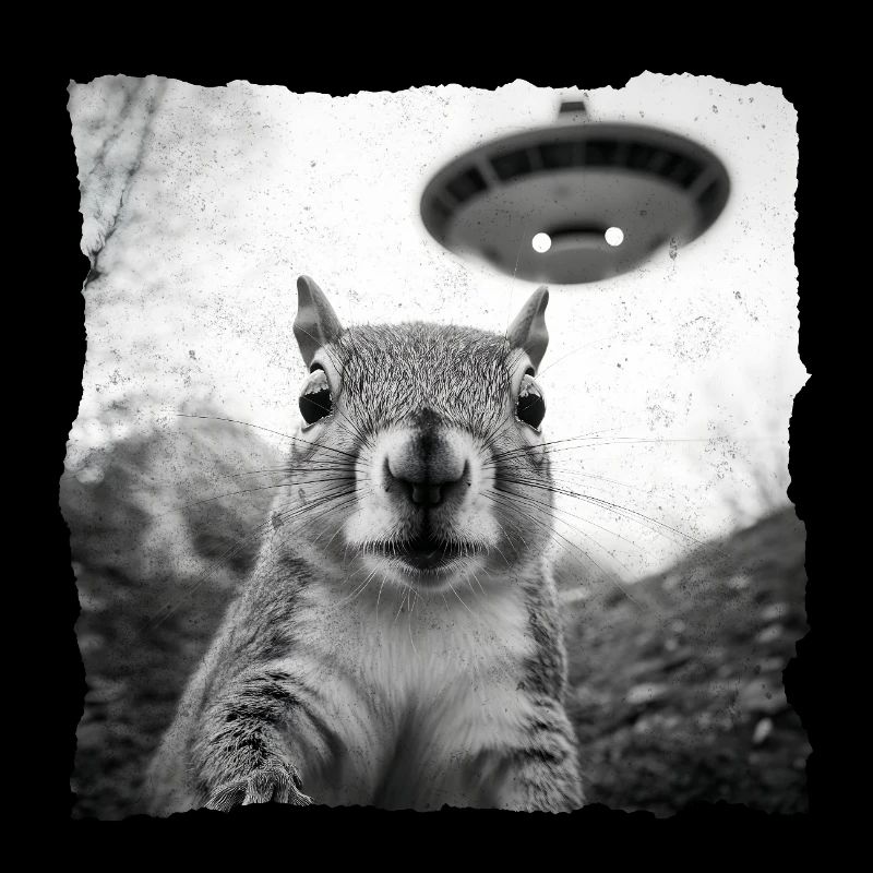 Alien Squirrel Encounter – Fun Sci-Fi