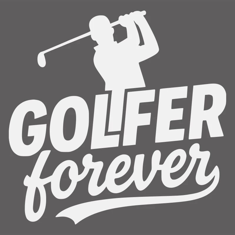 Motif du logo Golfer Forever