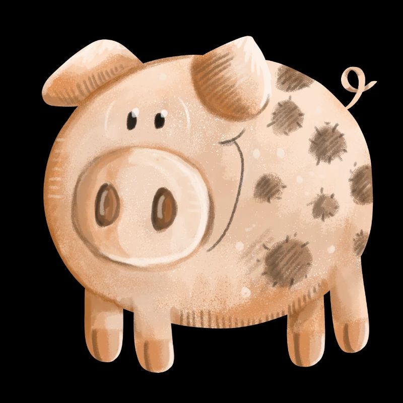 Petit cochon rose - cochon - porcelet