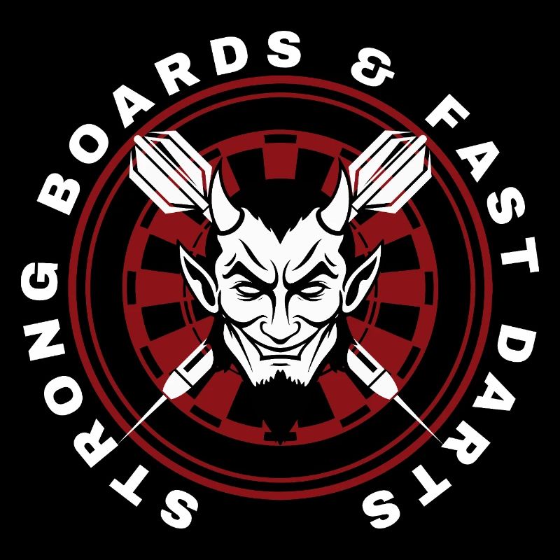 DARTS, DARTBOARD AND DEVIL 