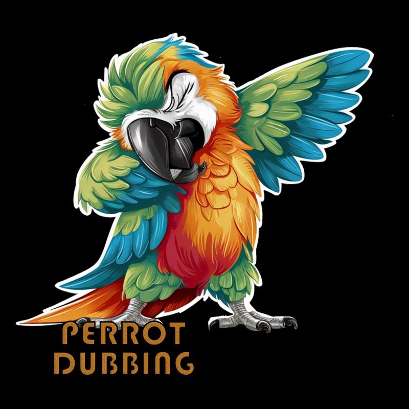 Perrot dubbing Feathered Shards The Tropical Parrot