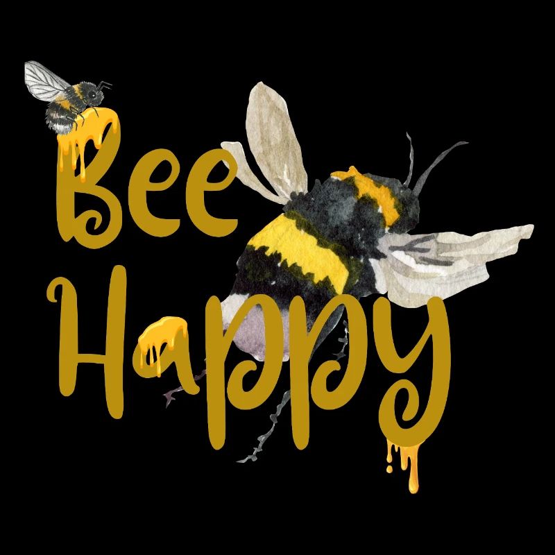 Bumblebee Happy Pun Honey Geschenk-Tee