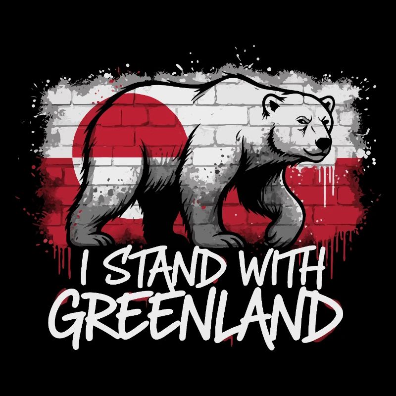 I Stand With Greenland – Eisbär