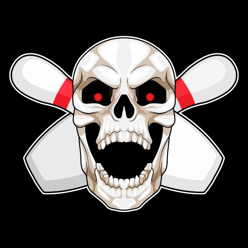 Skull Bowling Bowling Épingle