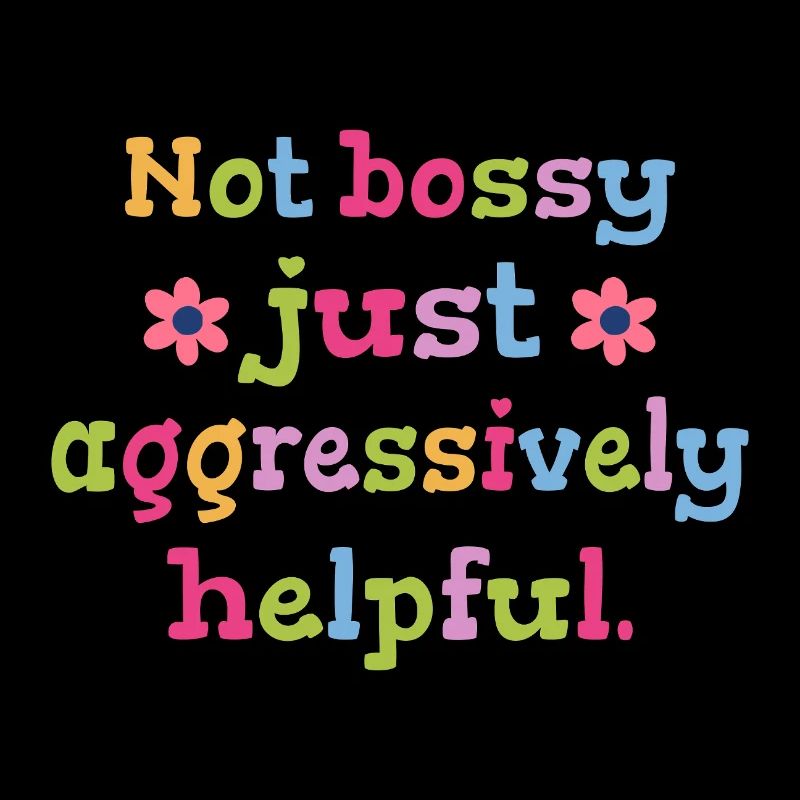 Not determining, just helpful humor