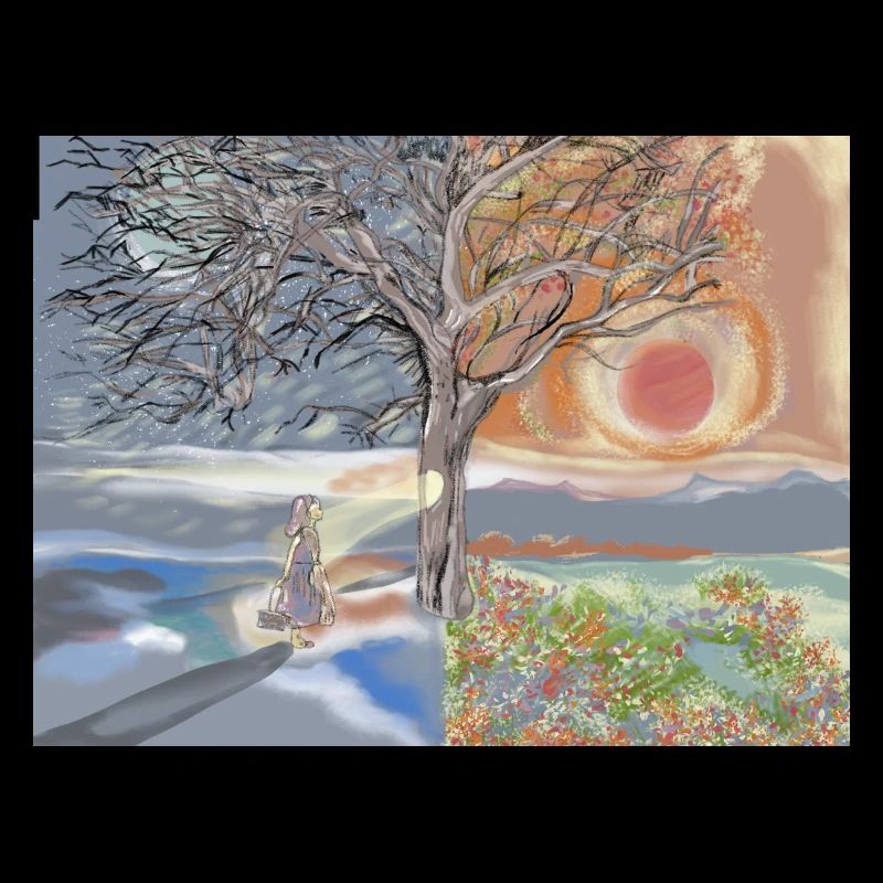 Saisons de sérénité : une harmonie en contraste
