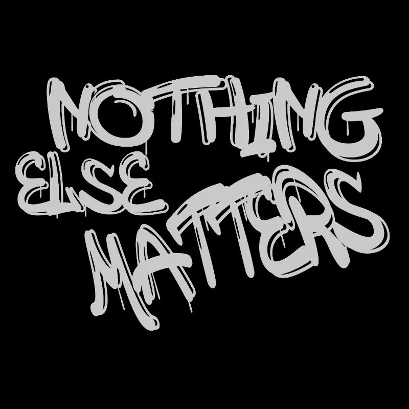 Typographie de citation graffiti : slogan gris gras