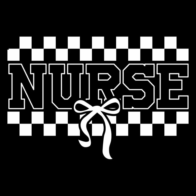 Conception du ruban à damier de l’infirmière Krankenschwester