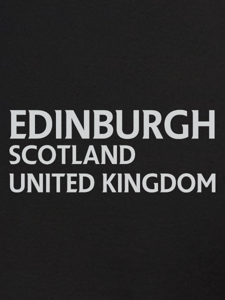 Édimbourg – Écosse Textdesign