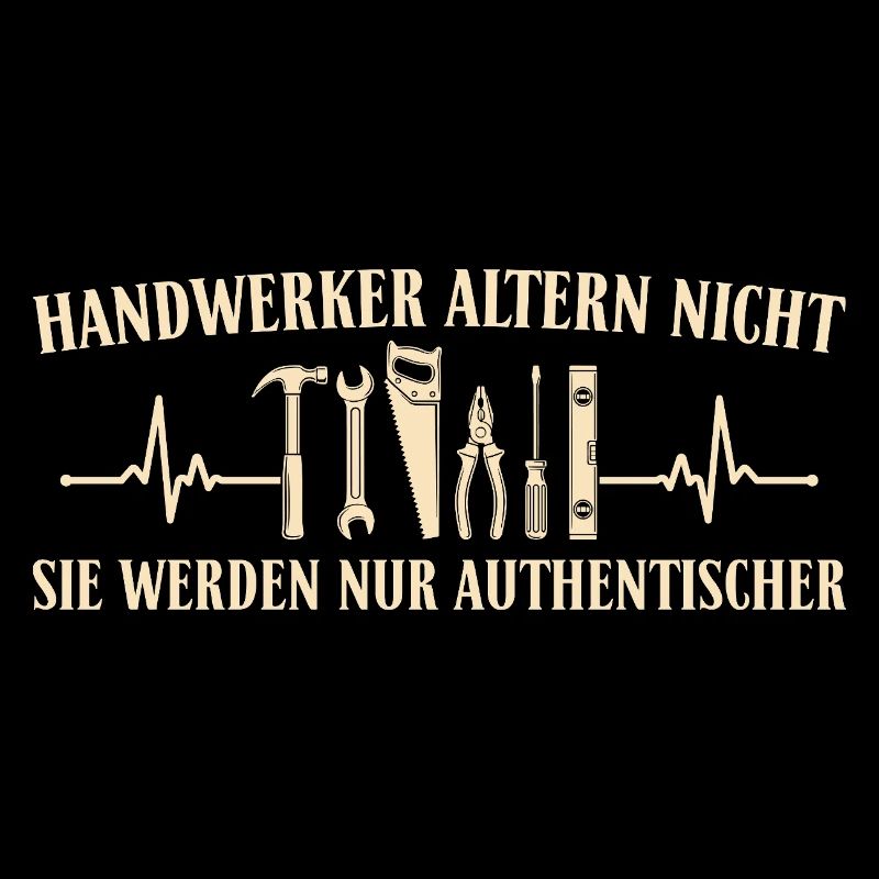Handwerker altern nicht sie werden authentischer