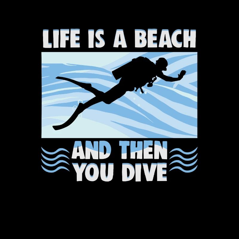 Scuba Diver Design Instructor Snorkeling