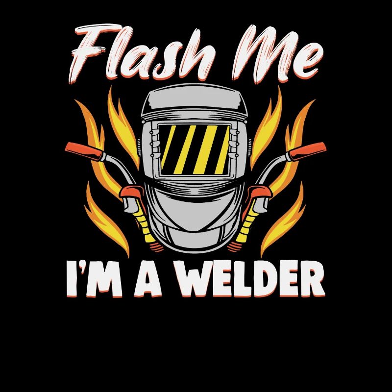 Welder slogan design for metal workers