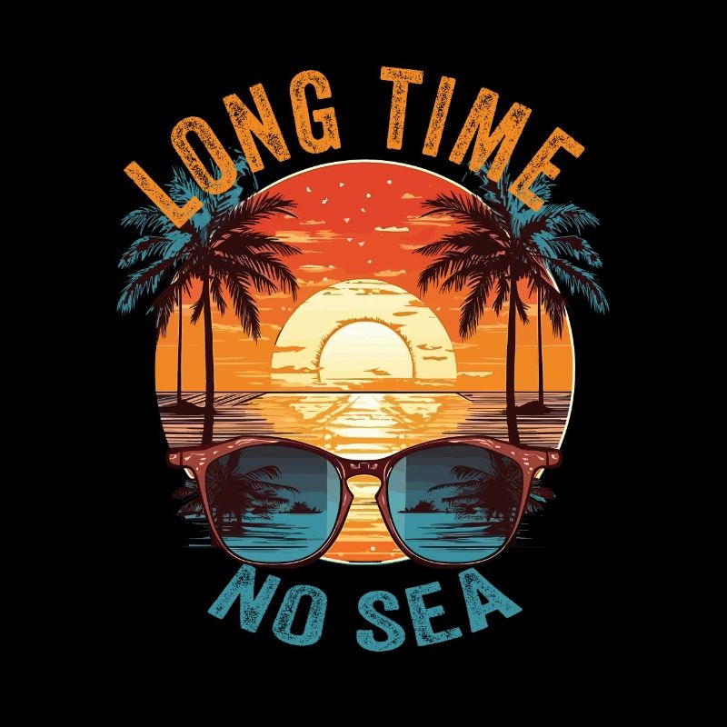 Vacances d’été au bord de la mer Longtemps pas de mer