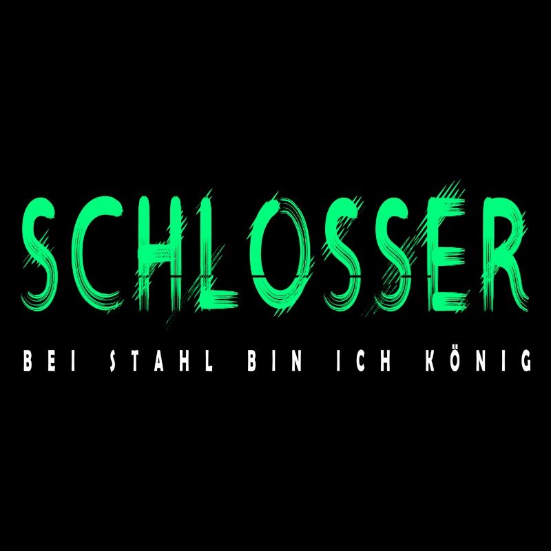 Schlosser Handwerker Design