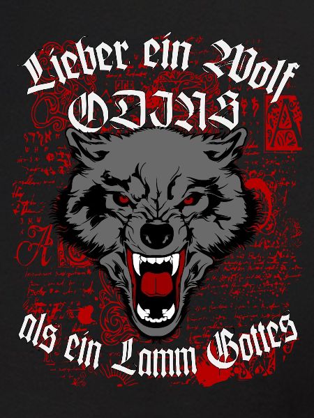 Wikinger Wolf Odins