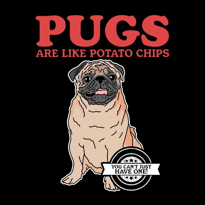 Mops Hunde Hundebesitzer Hundehalter Geschenk