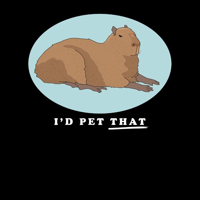 Capybara capybara | Cadeau Capybaras