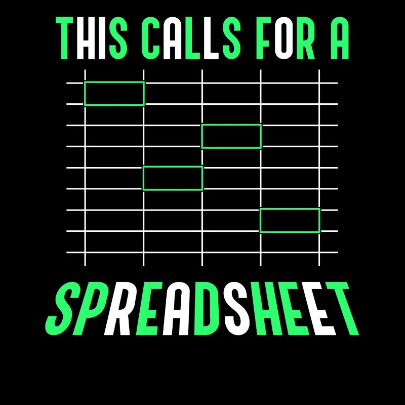 This Requires A Spreadsheet Accountant Table
