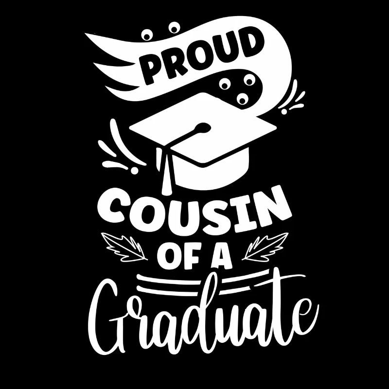 Fier cousin d’un diplômé diplômé