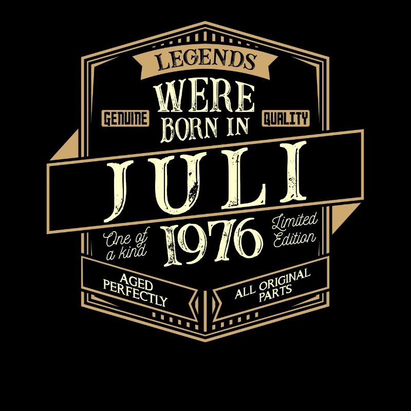 Juli 1976 Geburtstag Mann
