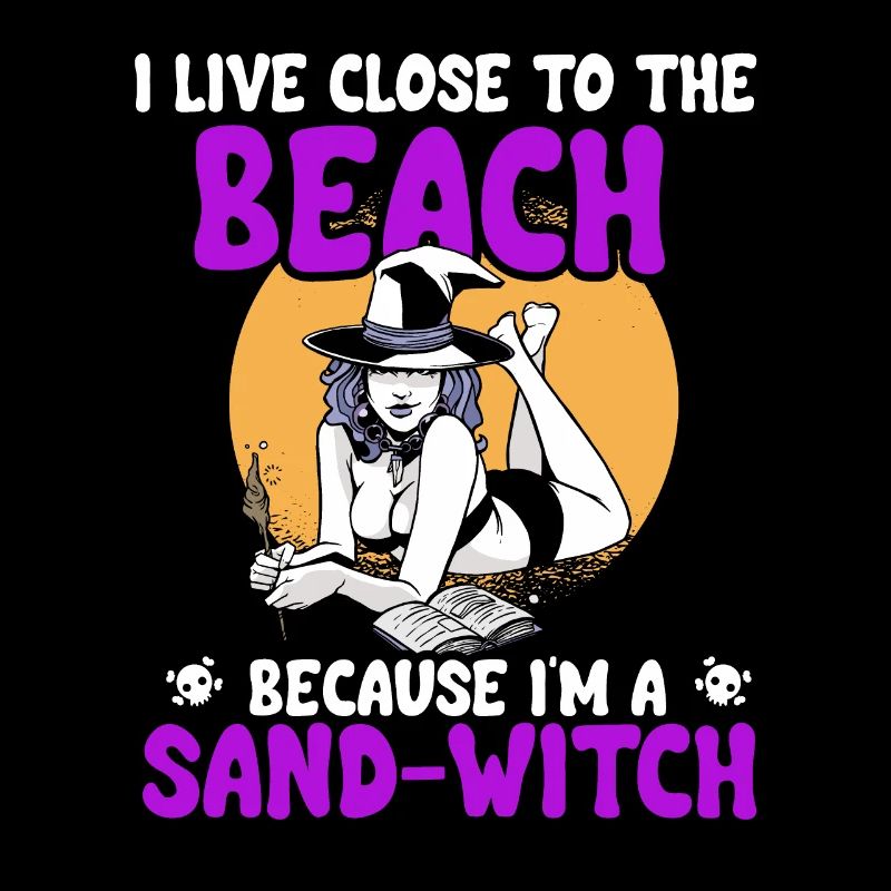 Je suis une sorcière de sable d’Halloween