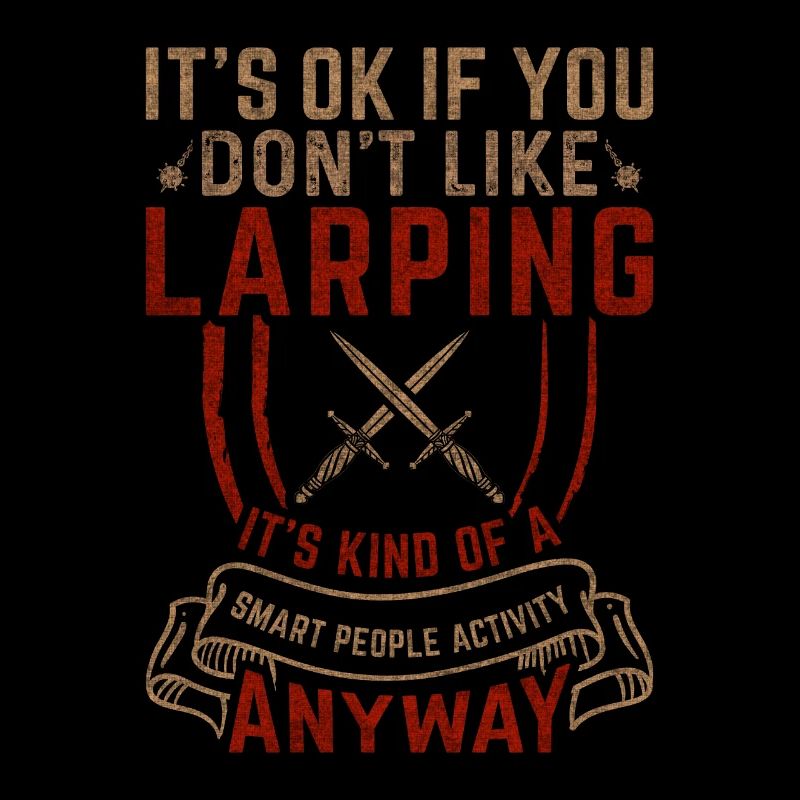 C’est ok si vous n’aimez pas Larping RPG LARP