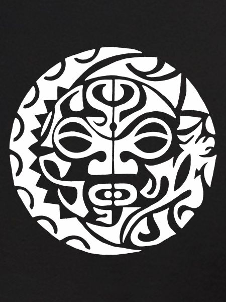 Polynesian skull (white)