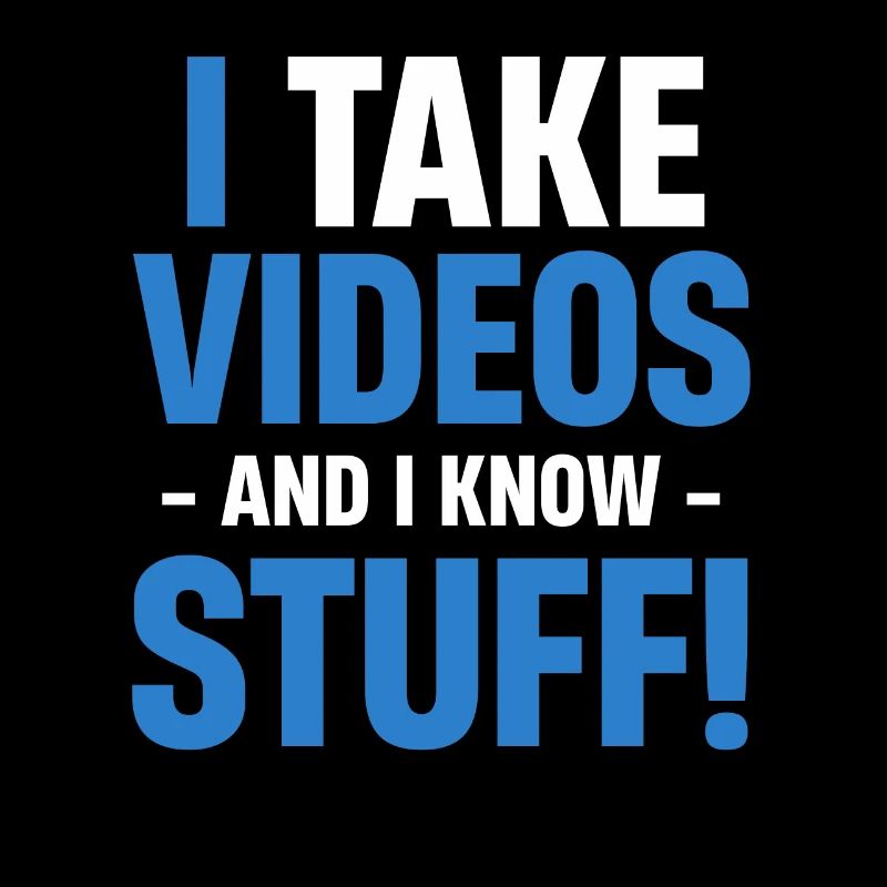 I record videos and I know stuff! Fun